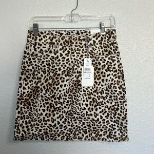 Tommy Bahama Animal Print Mini Skirt